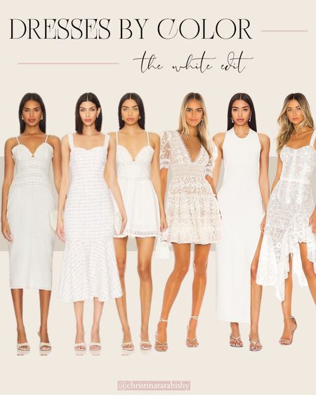 The perfect white dresses for Spring, vacation, or if you’re a bride, all your bridal events! 

#LTKwedding #LTKMostLoved #LTKstyletip