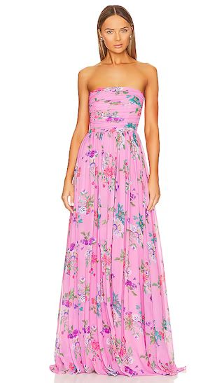 Camille Dress in Pink Mullti | Revolve Clothing (Global)
