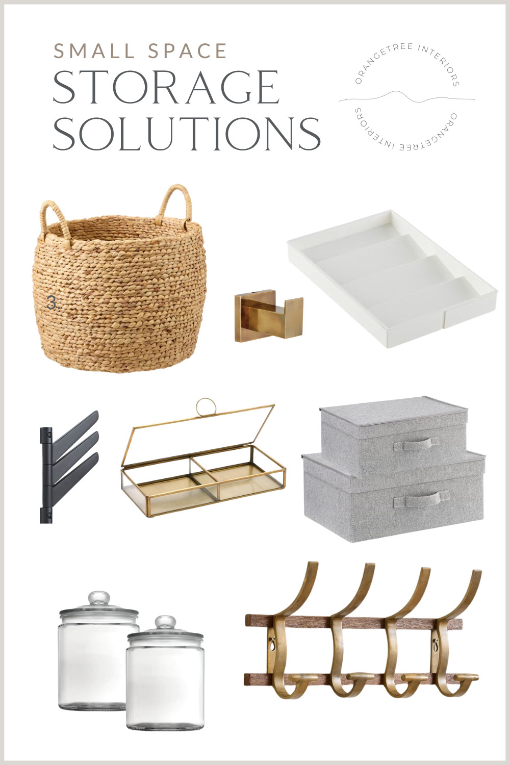 Small-space storage can be both beautiful and practical. These stylish organization essentials—including wall hooks, storage baskets, drawer organizers, shelf risers, canisters, and fabric bins—help maximize vertical space, corral everyday clutter, and make a small home feel calmer and more functional. Shop the storage solutions featured in my latest small-space organization article. 

 #LTKHome