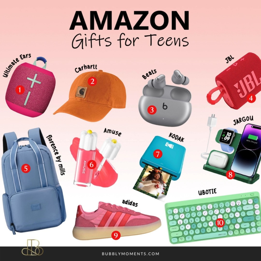 Looking for fun, trendy, and exciting Gifts for Teens? I’ve put together a curated list of Amazon finds that teens are loving right now — perfect for birthdays, holidays, or just-because surprises. Whether they’re into tech, skincare, fashion, school essentials, or creative hobbies, these picks are great for all personalities and styles. I chose items that are useful, stylish, and teen-approved, making gift shopping so much easier.
Feel free to tap any item to explore more details, or save this post for later so you can come back when you’re finalizing your gift list. These finds are perfect for teens who love staying on trend and expressing their individuality. Hope this helps make your shopping simple, fun, and stress-free!
#LTKGiftGuide #LTKHoliday #LTKSeasonal #GiftsForTeens #TeenGiftIdeas #AmazonGifts #AmazonFinds #GiftGuide2025 #TeenMustHaves #AmazonFavorites #GiftIdeas #HolidayGiftGuide #TeenEssentials #TrendingNow # #AmazonPicks #TeenStyle #FunGifts #ShoppingMadeEasy #GiftInspo 

 