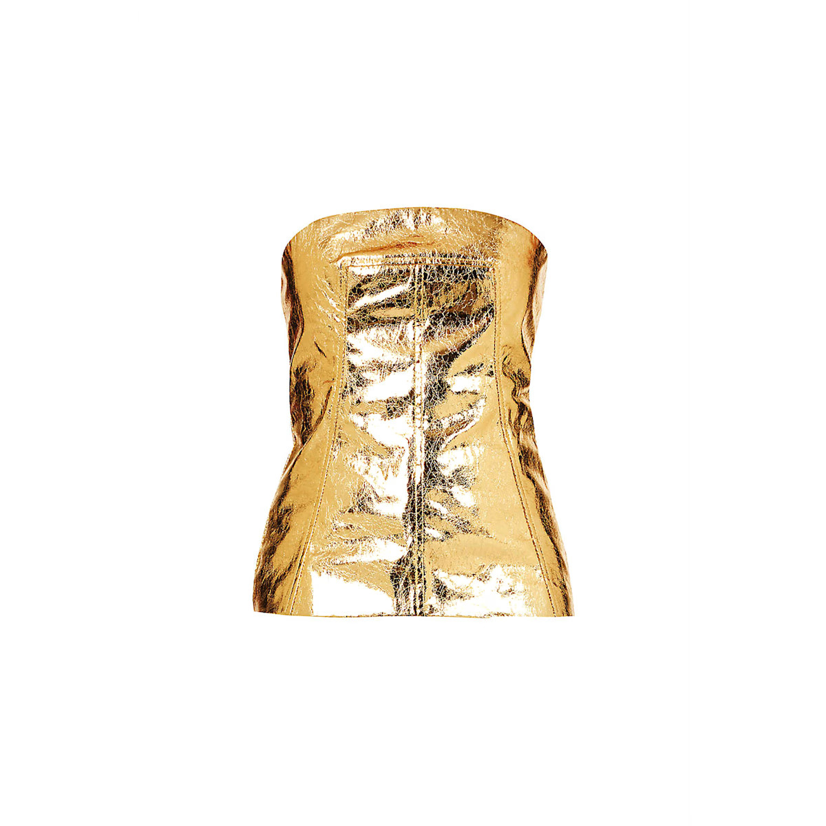 Johanna Gold Bandeau Top | Wolf & Badger