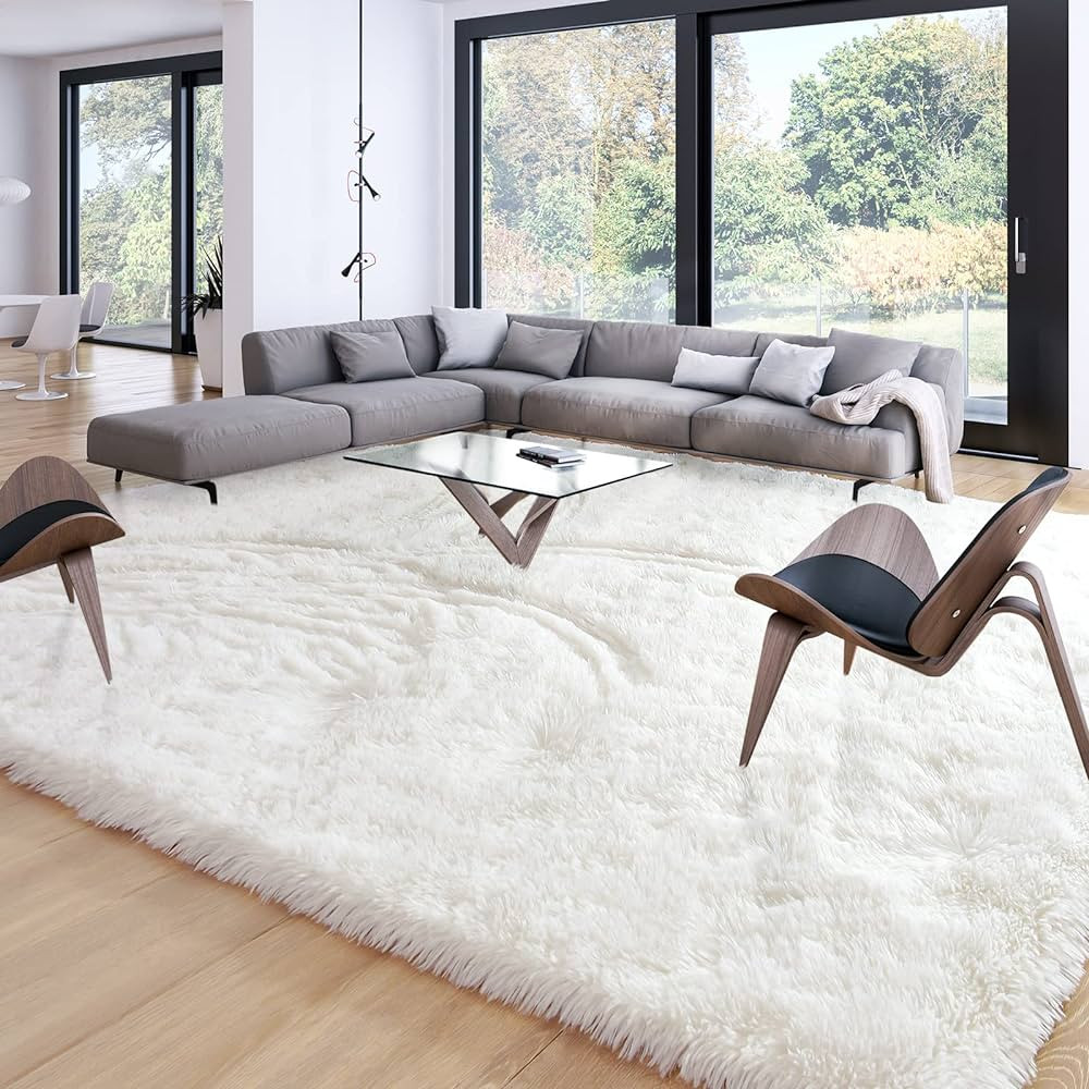 Merelax Soft Modern Indoor Large Shaggy Rug for Livingroom Bedroom Dorm Kids Room Home Decorative... | Amazon (US)