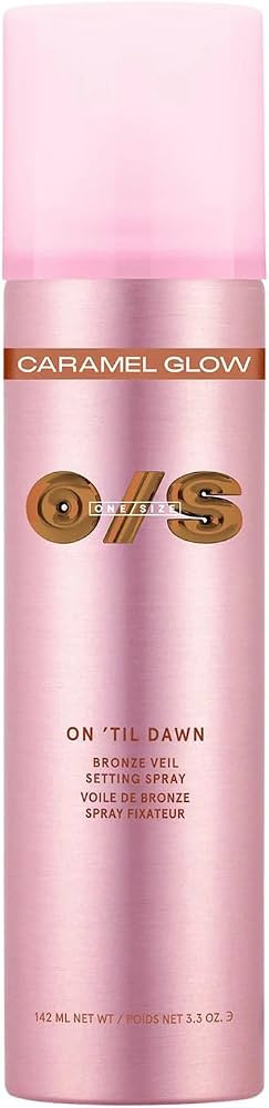 O/S On 'Til Dawn Bronze Veil Waterproof Setting Spray, Radiant Finish, 3.3 oz / 142 mL (Caramel G... | Amazon (US)