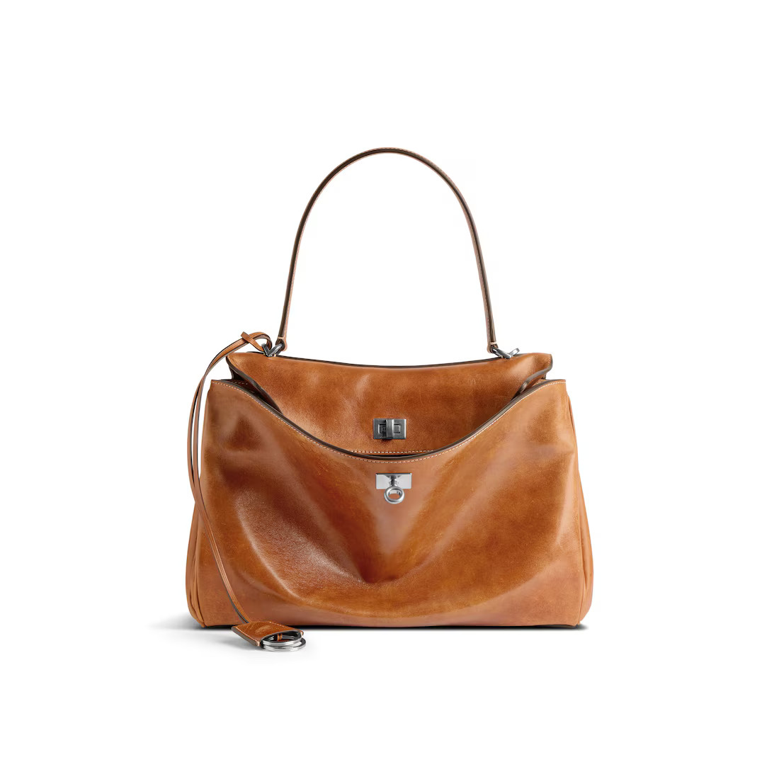 Women's Rodeo Medium Handbag  in Tan Cowboy | Balenciaga US | Balenciaga