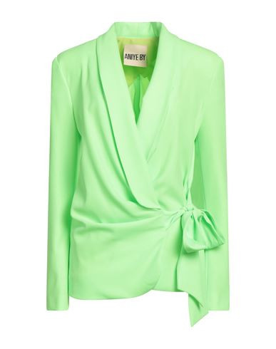 Aniye By Woman Blazer Lime green Size 6 Polyester, Elastane | YOOX (US)