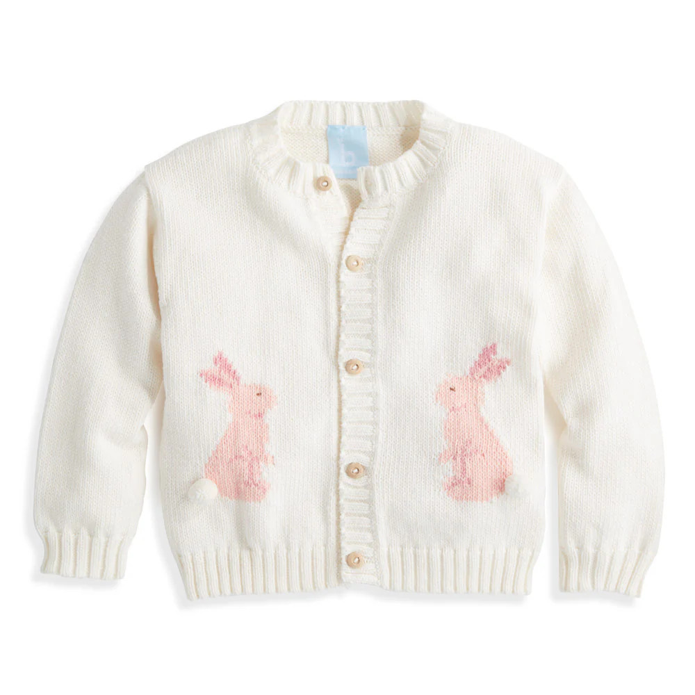 Intarsia Tilly Rabbit Cardigan | bella bliss 