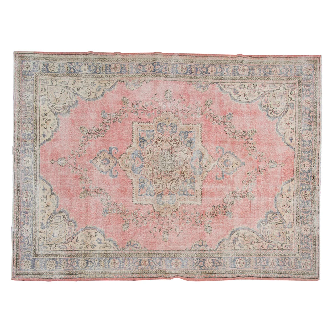 Turkish Rug", Vintage Rug, Area Rug, 7.5 x 10.11 feet, Oushak Rug, Antique Rug, Oriental Rug, Han... | Etsy (US)