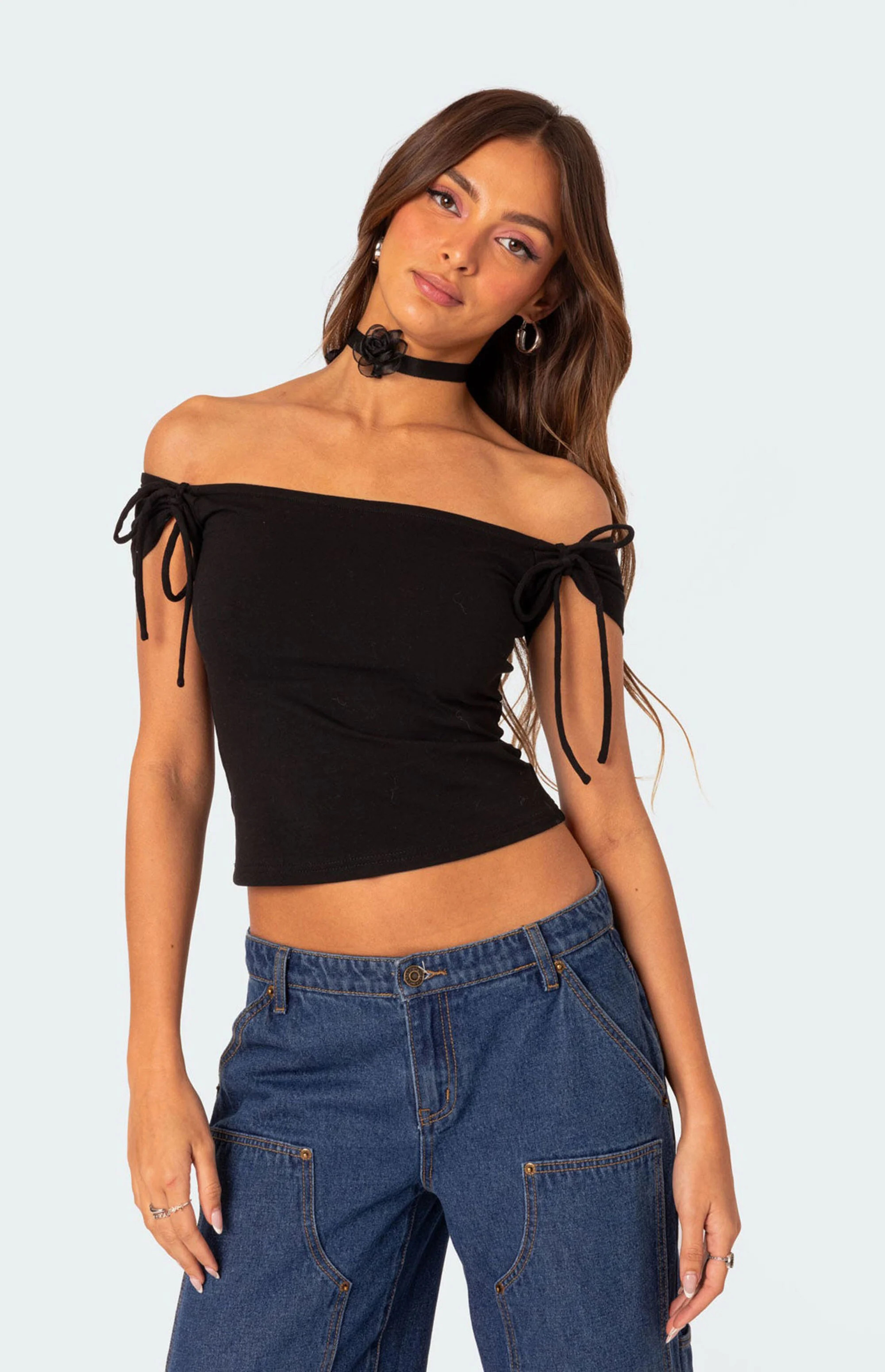 Edikted Jess Off Shoulder Top | PacSun