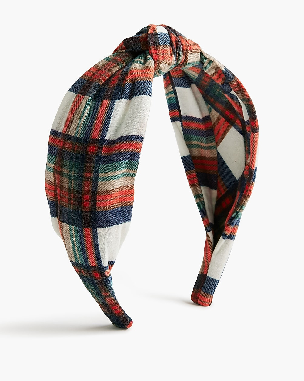 Flannel knot headband | J.Crew Factory