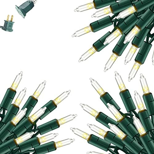 Dazzle Bright Christmas Mini String Lights, 60FT 300 Count Incandescent Waterproof Fairy Lights P... | Amazon (US)