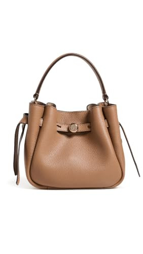 Tory Burch Women's Romy Mini Bucket Bag, Tiramisu, One Size | Amazon (US)