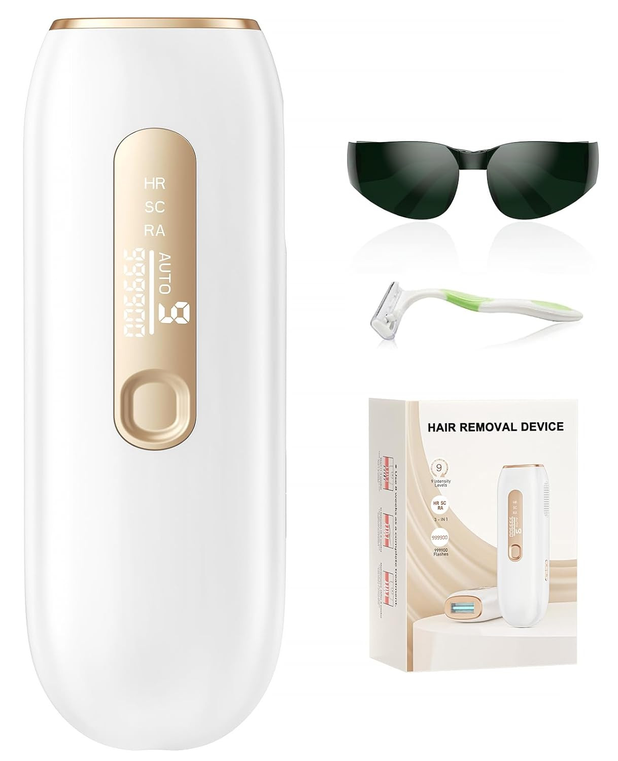 Laser Hair Removal for Women - 3 in 1 Function At-Home Permanent IPL Hair Removal Device, Upgrade... | Amazon (US)