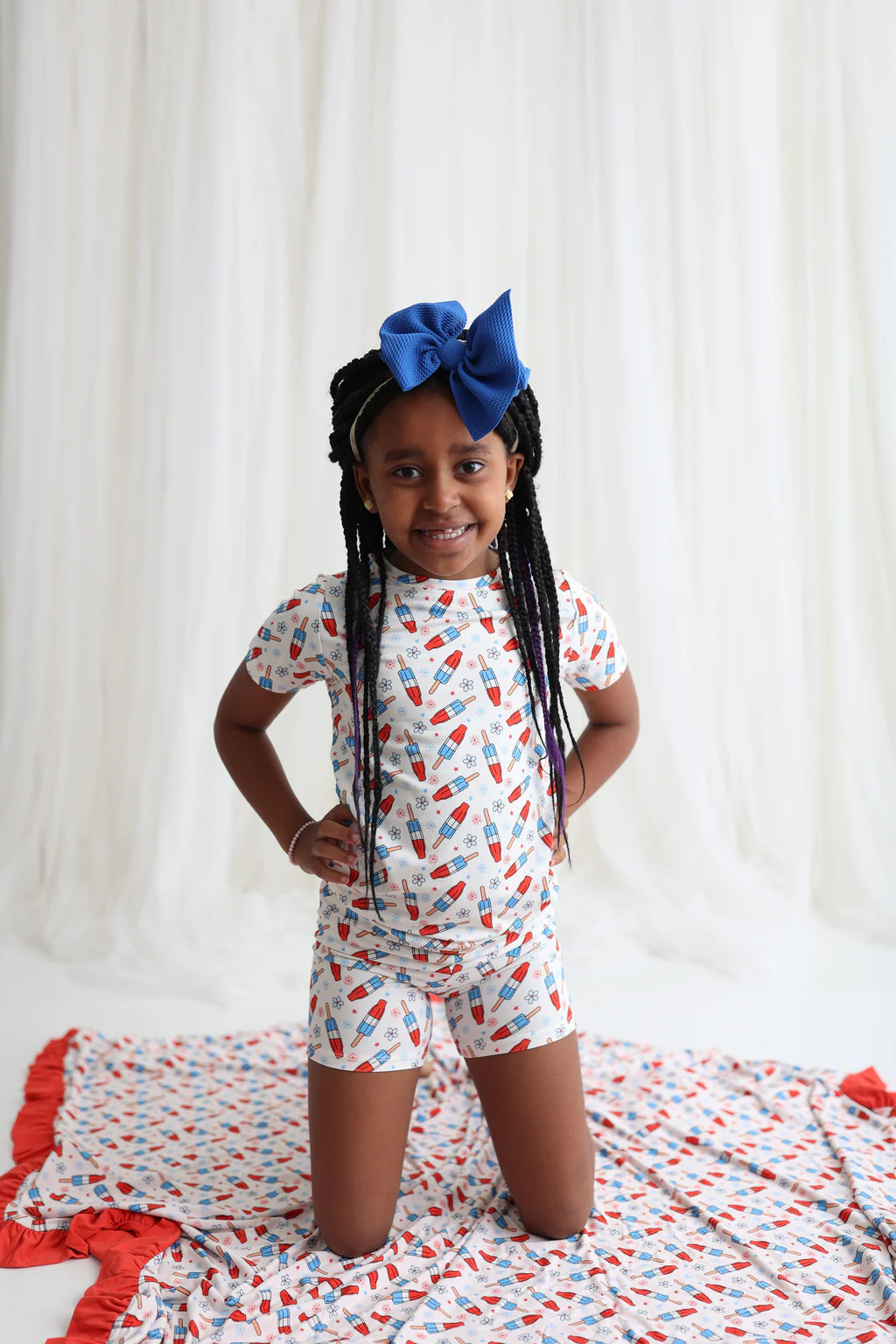 LITTLE MISS FIRECRACKER DREAM SHORT SET | DREAM BIG LITTLE CO