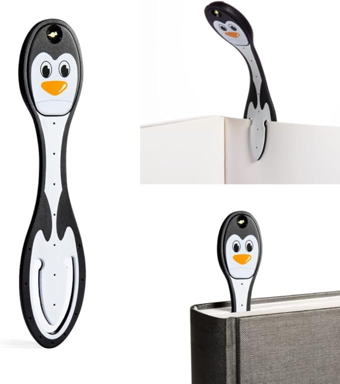 Gifts for Readers & Writers Bookmark Reading Light Penguin - 2in1 Clip On Bookmark Kids for Readi... | Amazon (US)