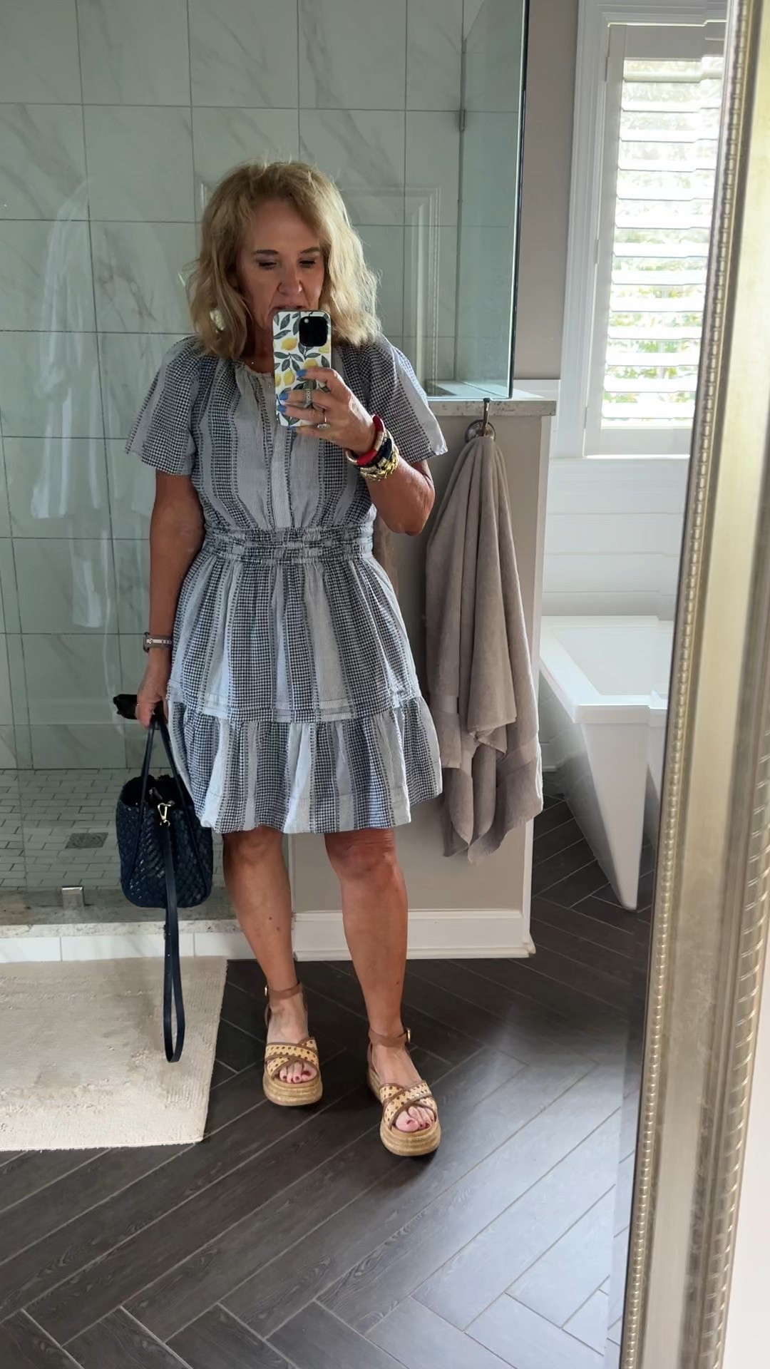 Somerset dress size medium 20% off through 6/30 with code SWEET20 orders over $100
Julie Vos code EXTRA15 off sale prices! 
Purse has been a favorite. 
Shoes are in major sale. 
Allie Bess 20% off code NANETTE20
Summer dress Anthropologie sale 4th of July 

#LTKSeasonal #LTKSaleAlert #LTKOver40