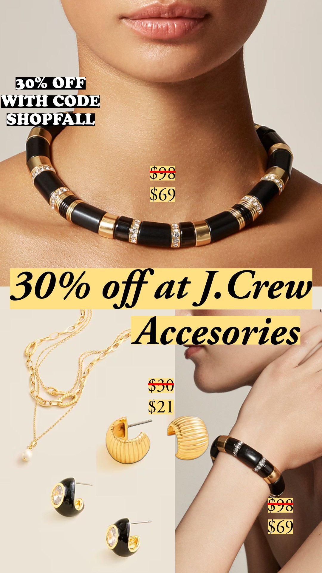 Use code SHOPFALL for 30% off at J.Crew! 🍁🍂 Accesories 💍

#LTKFallSale #LTKSaleAlert #LTKFindsUnder100