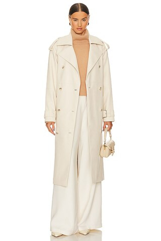 Song of Style Solene Coat in Buttercream from Revolve.com | Revolve Clothing (Global)