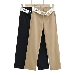 Low Rise Wide Leg Pants | YesStyle Global
