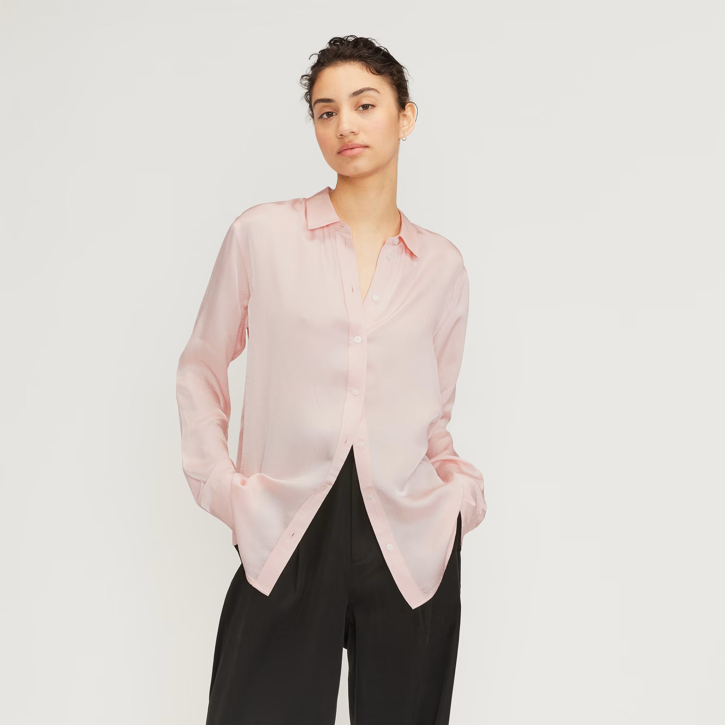 The Satin Relaxed Shirt | Everlane