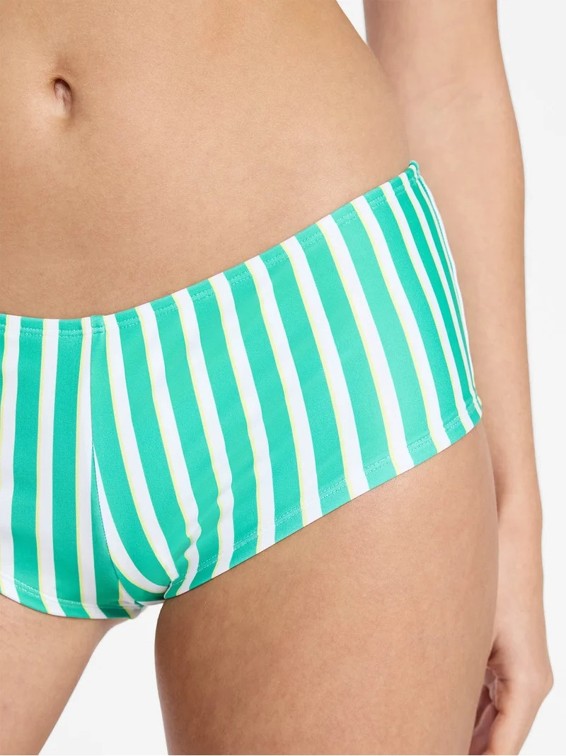 No Boundaries Boyshort Bikini Shorties, Women’s XXS-XXL | Walmart (US)