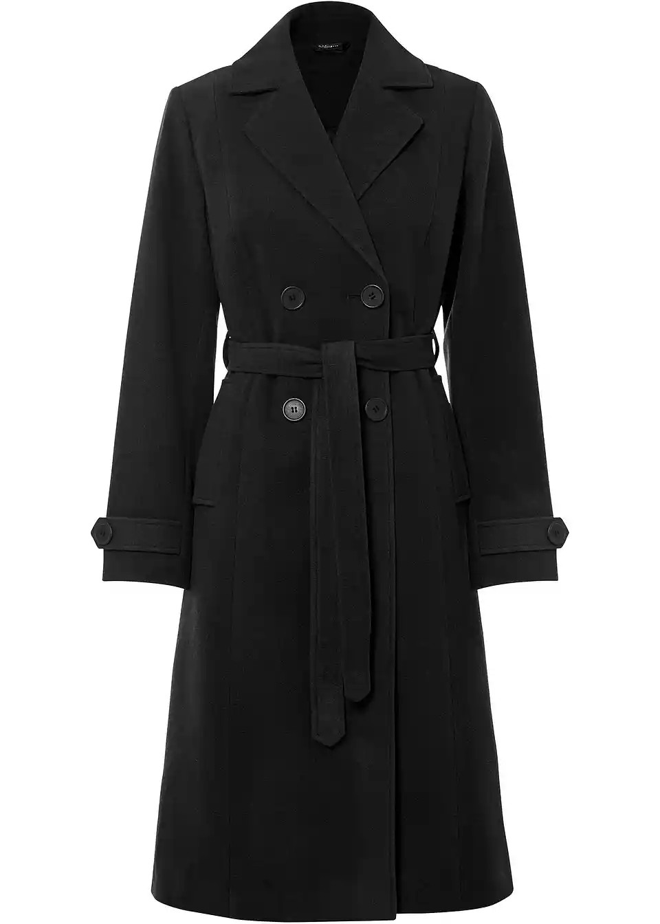 Winter-Trenchcoat in Wolloptik | Bonprix DE
