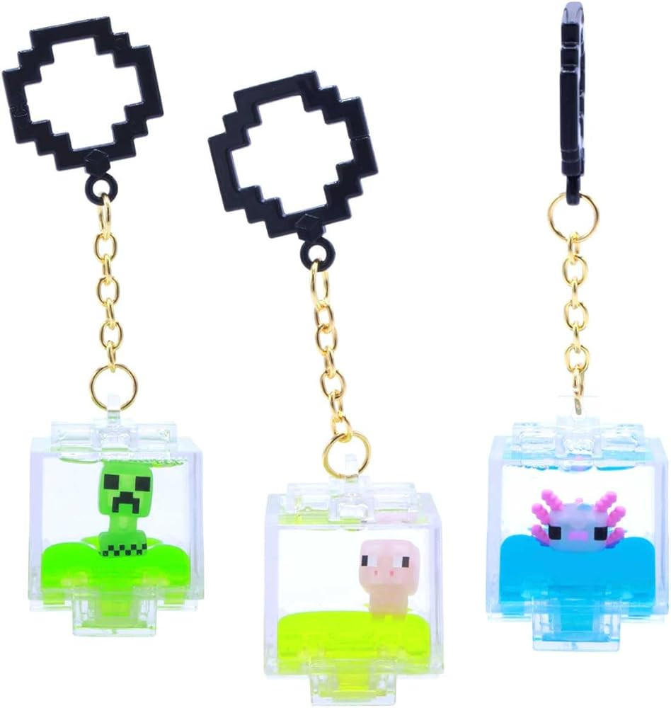 Just Toys LLC Minecraft Charms Backpack Hanger | Amazon (US)