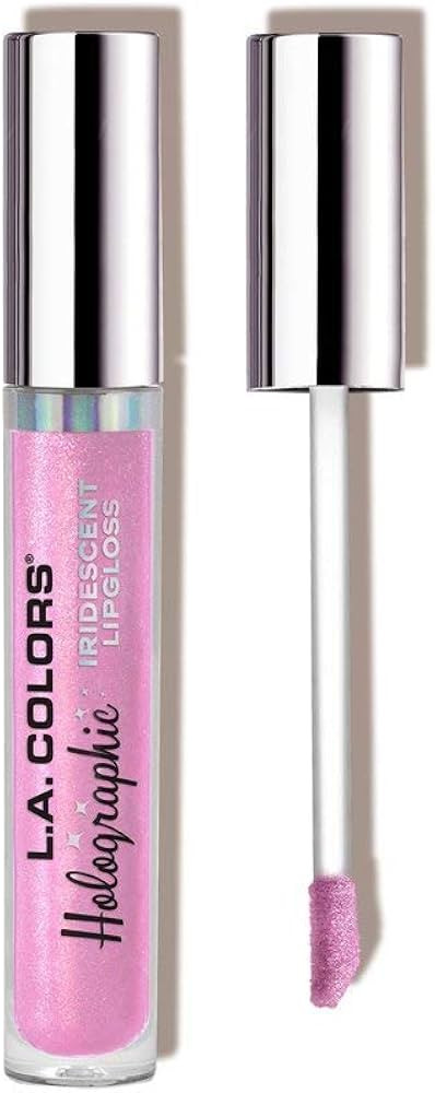 L.A. COLORS Holographic Lipgloss, Sugared | Amazon (US)