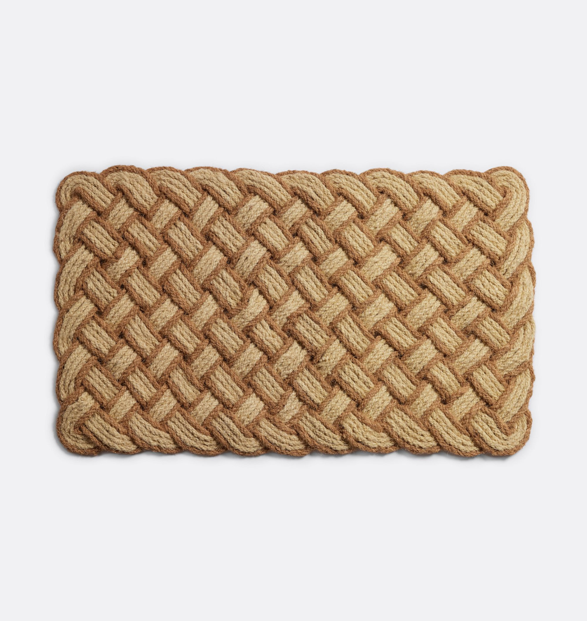 Handwoven Lovers Knot Doormat | Rejuvenation