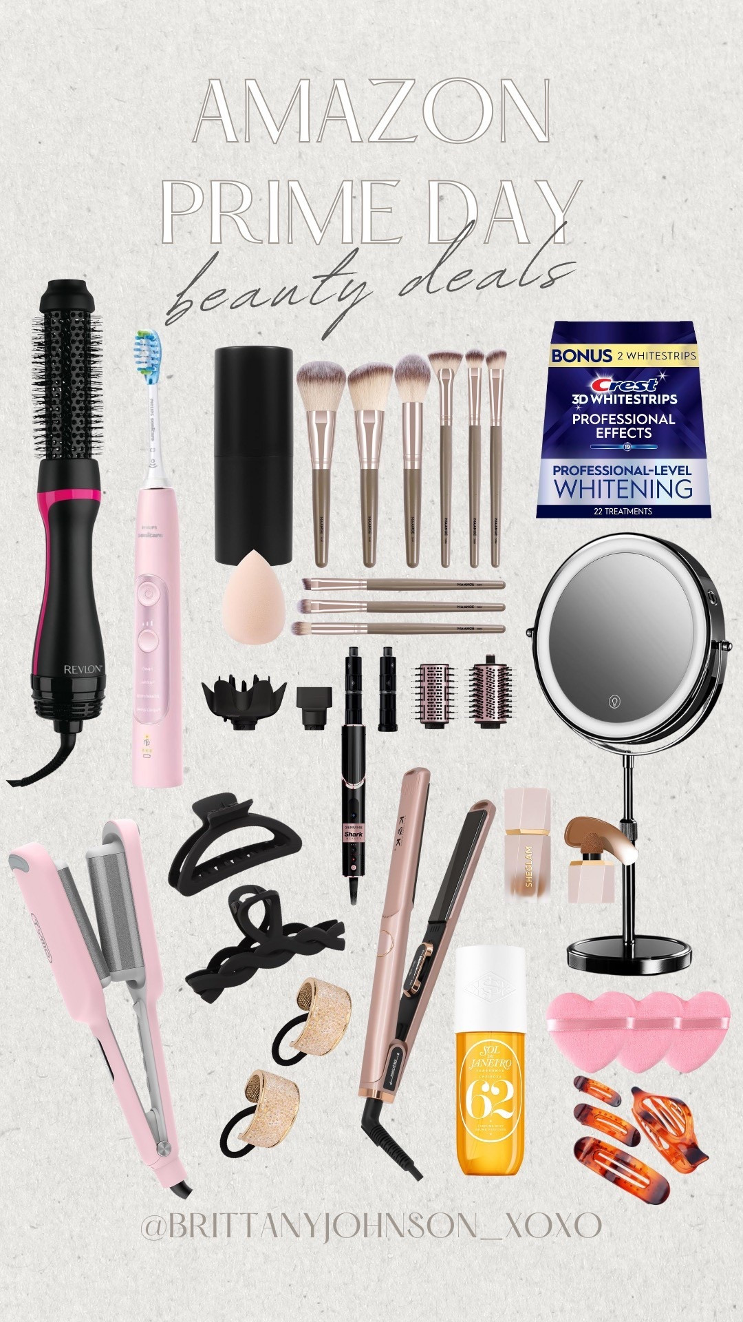 Amazon prime day beauty deals!💕🥰

Beauty deals, beauty sale, beauty mirror, makeup mirror, whitening strips, beauty must haves, hair clips, gifts for her, Amazon beauty, Amazon favorites, sale alert, Amazon prime day deals, hair tools, toothbrush, makeup products 

#LTKFindsUnder50 #LTKBeauty #LTKSaleAlert