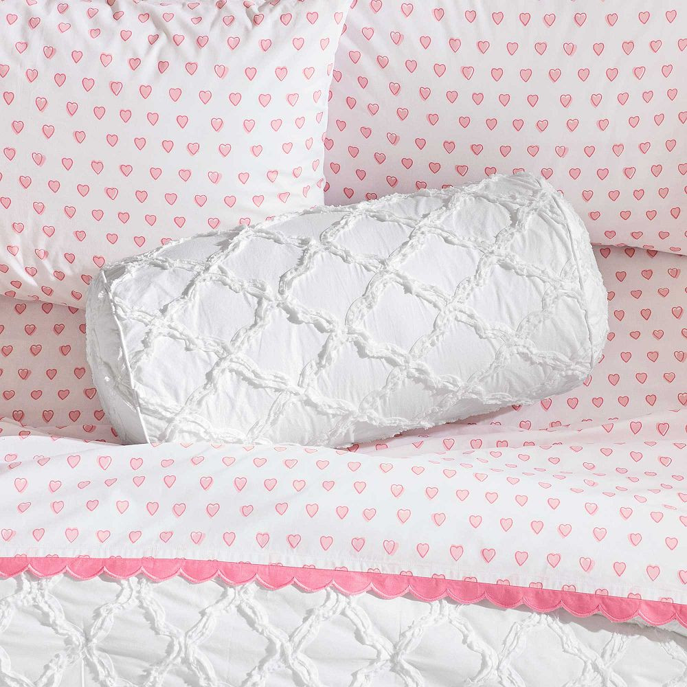 Roller Rabbit Jena Ruffle Bolster Pillow | Pottery Barn Teen