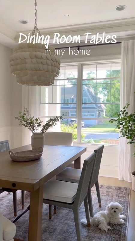 Dining room tables in my home! Love these both so much, I got the same finish Seadrift for both the long dining table and round dining table! Both are extendable! 

(4/28)

#LTKstyletip #LTKVideo #LTKhome