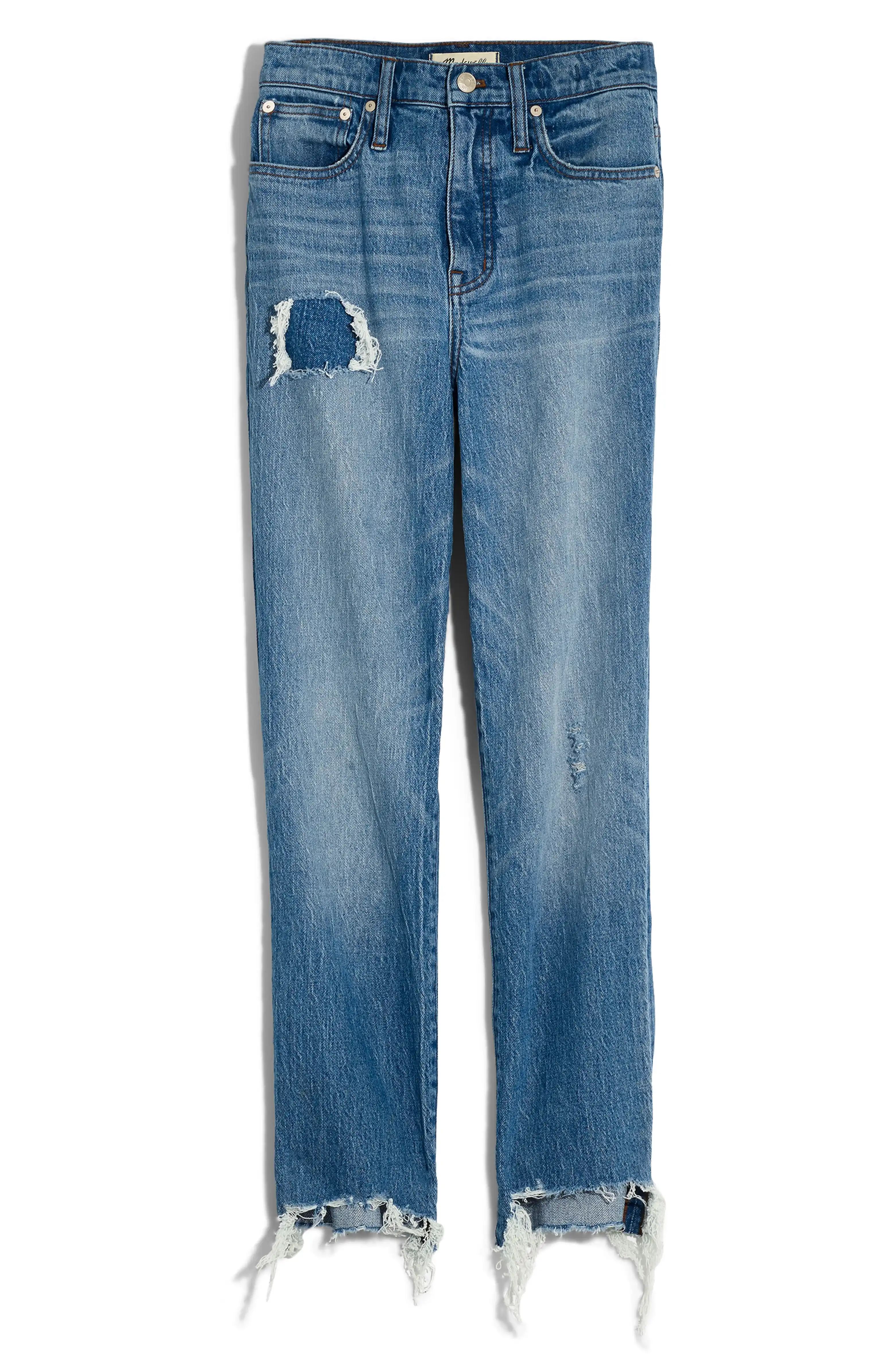Step Hem Classic Straight Jeans | Nordstrom
