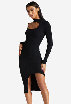 CUTOUT SWEATER DRESS | ShoeDazzle