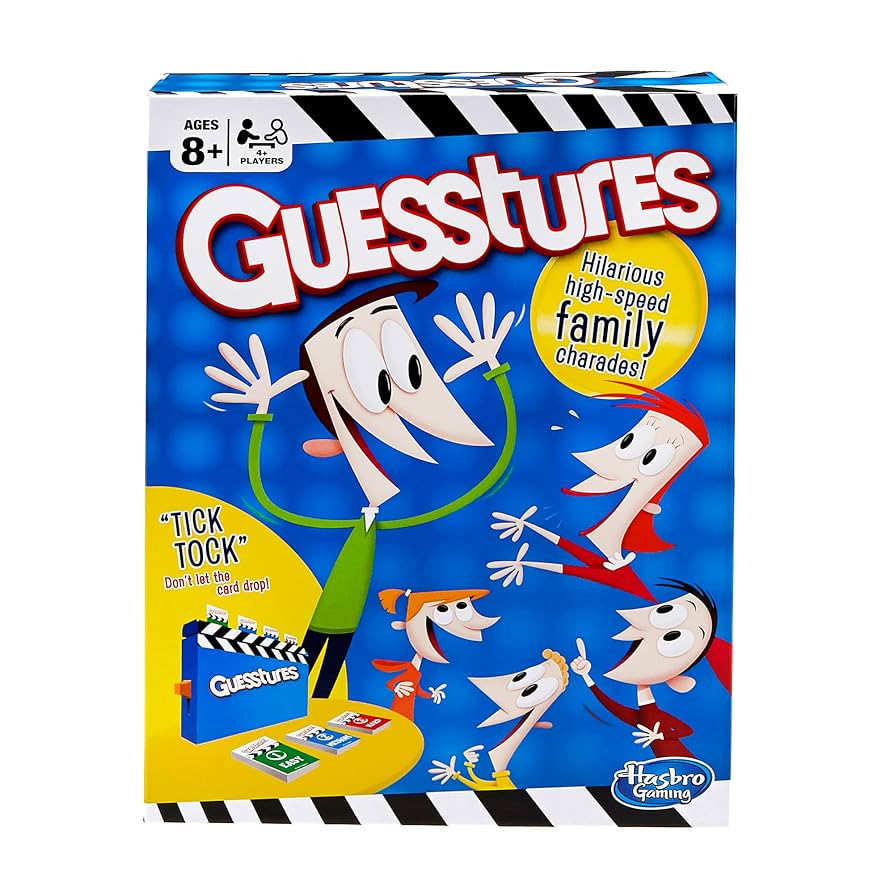 Hasbro Gaming Guesstures Game, Charades Game for 4 or More Players, Family Party Game for Ages 8 ... | Amazon (US)