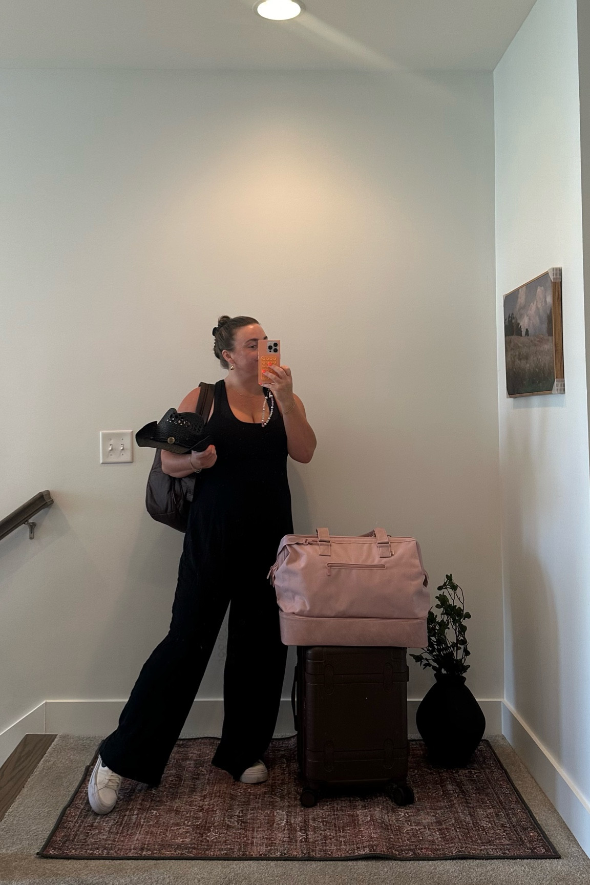 Road trip today to East Tennessee 🤠 travel outfit - luggage- travel bag 

#LTKItBag #LTKTravel #LTKFitness