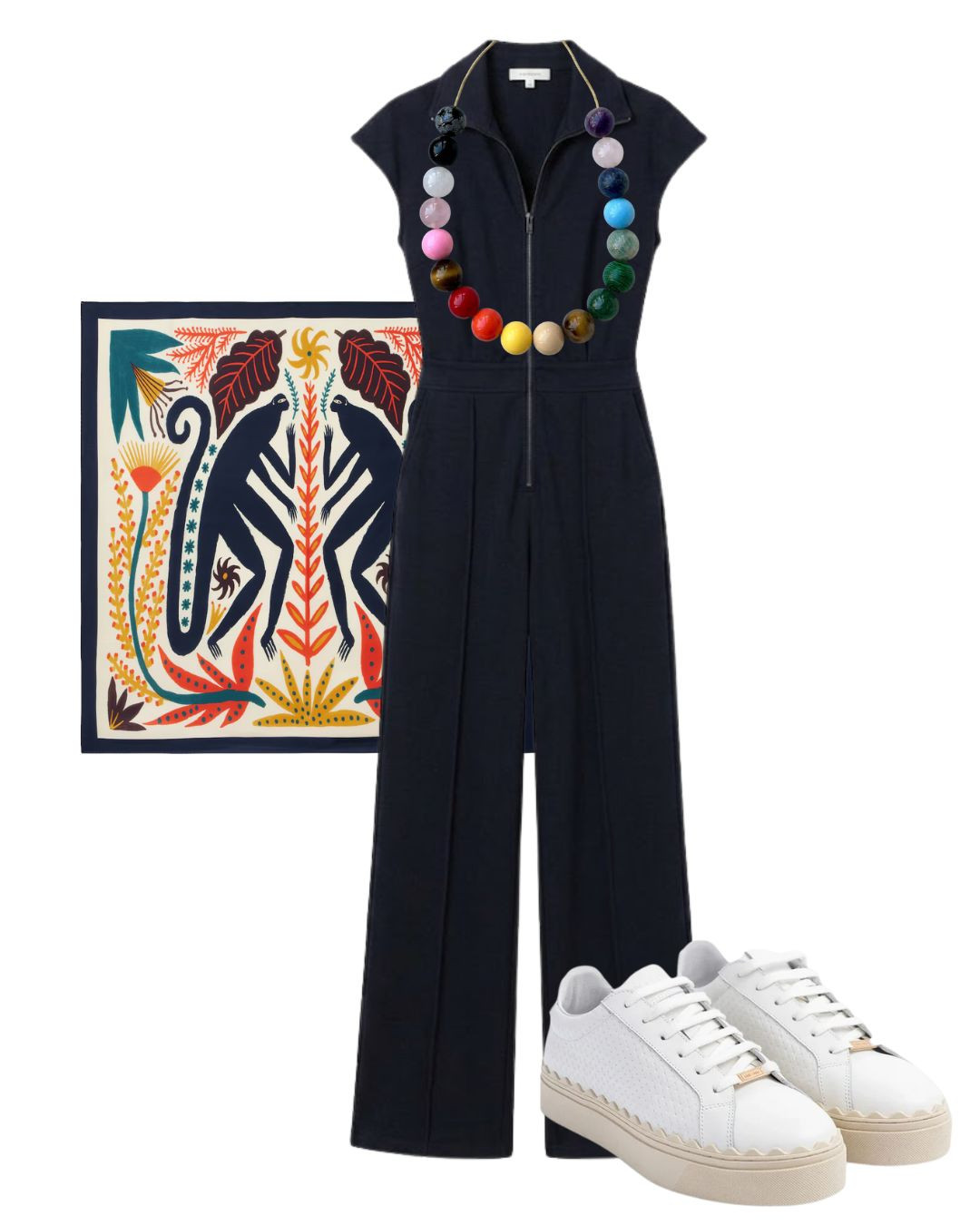 Who doesn’t love a great fitting jumpsuit that is  easy to accessorize.

#LTKOver40 #LTKgrwm #LTKWorkwear