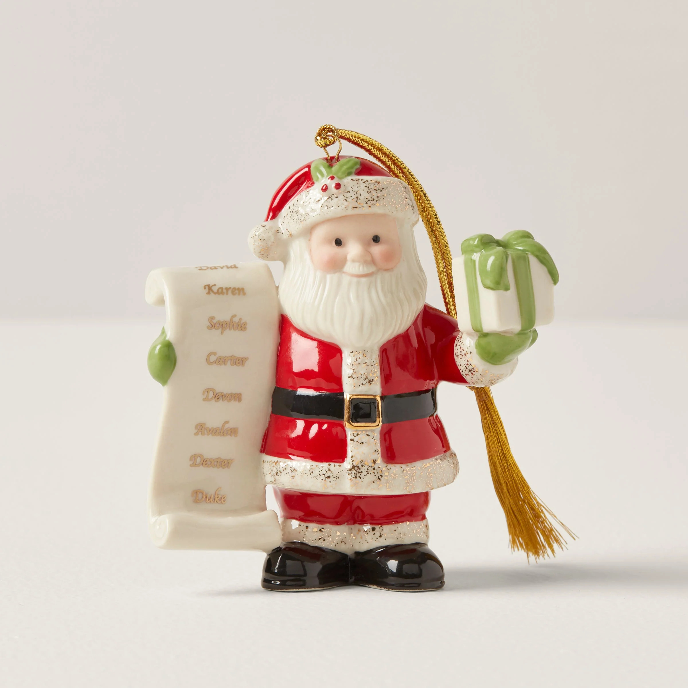 Personalized Santa's Naughty & Nice List Ornament | Lenox