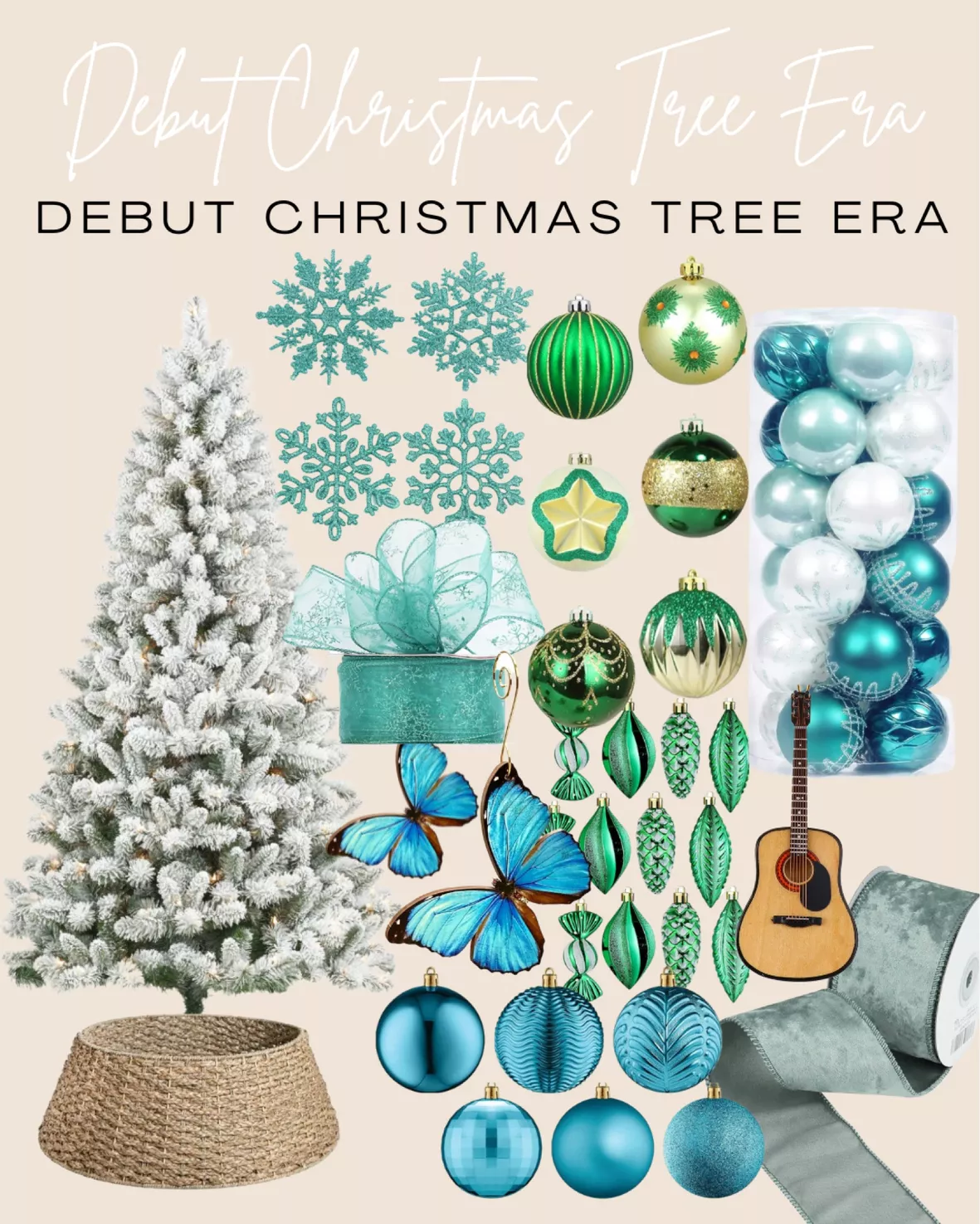 Taylor Swift My 2023 Era 2023 Christmas Tree Decorations Ornament