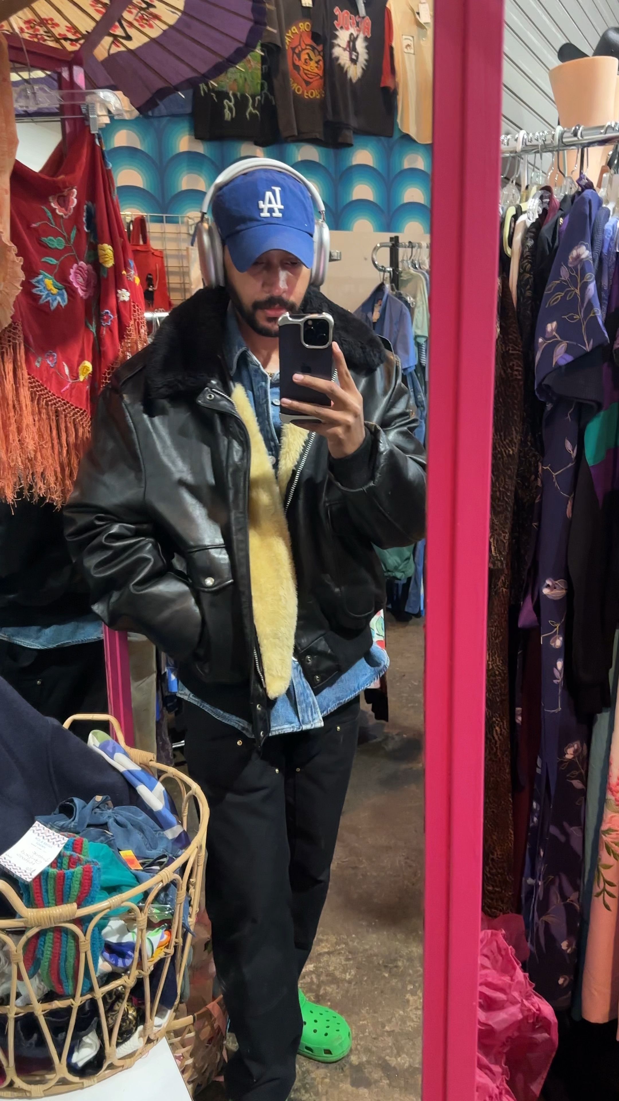 Vintage Cooper Jacket -  Fur Lined Leather Jacket Oversized Men’s Leather Jacket With Fur Collar and Lining 

#LTKbeauty #LTKmens #LTKstyletip