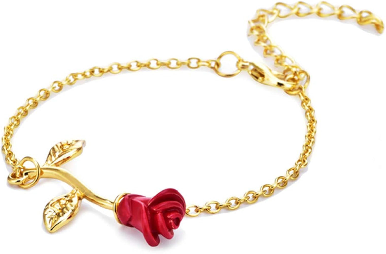 Sevenfly Rose Bracelet Adjustable Bangle Women Gifts for Mom | Amazon (US)
