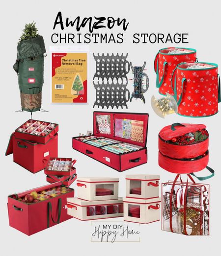 Christmas storage from Amazon. Everything you need to safely pack away your Christmas decor. 

#LTKhome #LTKSeasonal #LTKHoliday