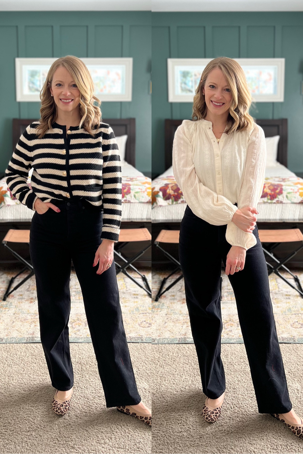 Target Tuesday for the win with more office / church / modest outfits. I love these denim jeans - have them in two washes and they are the perfect fit! 🤩❤️

#LTKFindsUnder50 #LTKWorkwear #LTKOver40