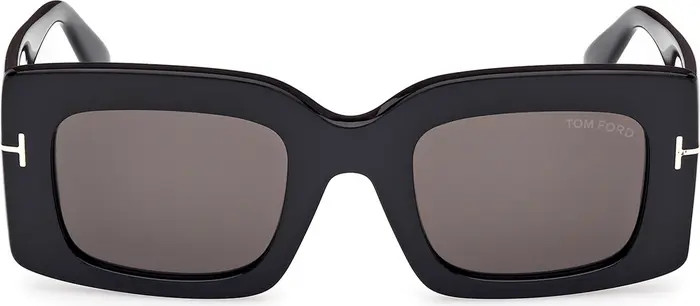 Brigitta 50mm Rectangular Sunglasses | Nordstrom