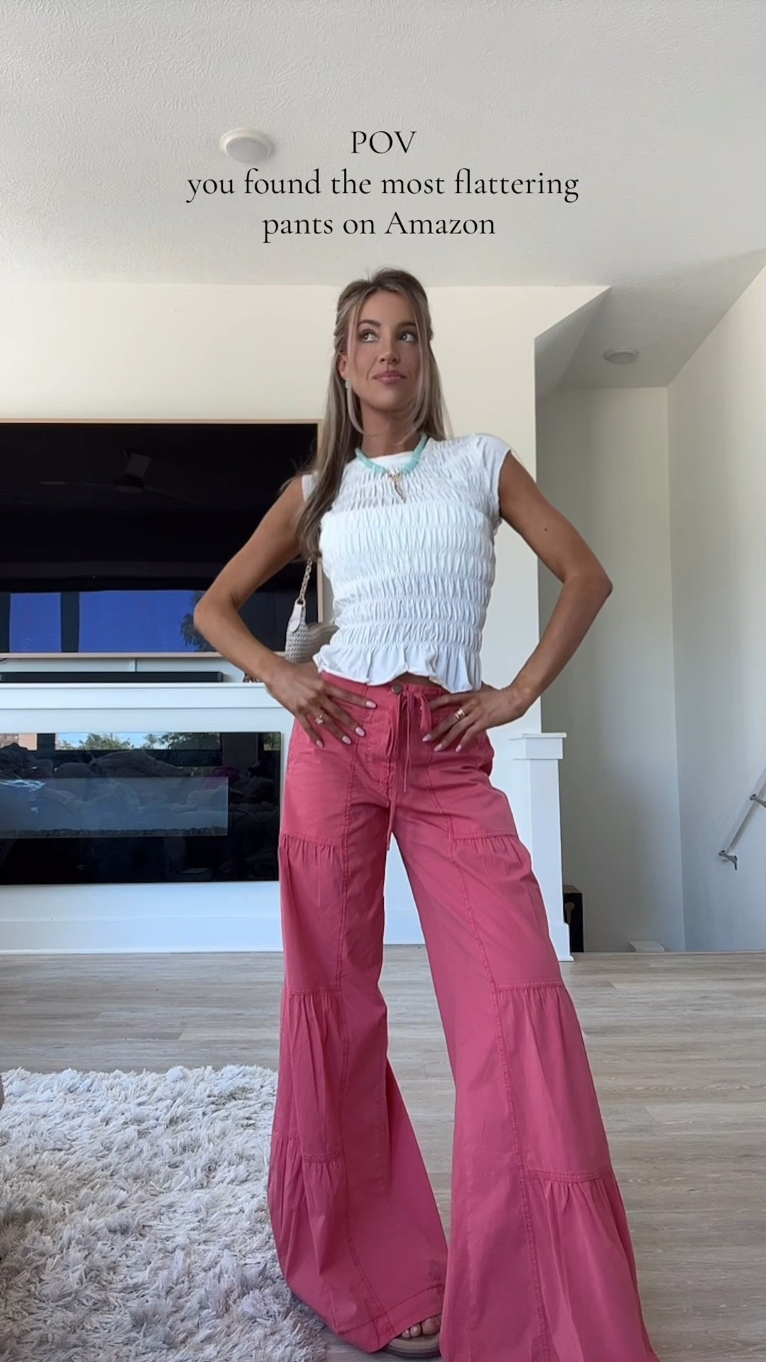 The most flattering pants I own🌺 so many cute, fun colors!

Amazon fashion
Affordable fashion
Women's fashion
Casual pants
Pink pants
Flattering pants
Spring style
Summer style
Outfit inspo
OOTD

#LTKootd #LTKSeasonal