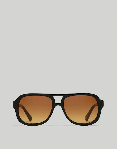 Logaan Aviator Sunglasses | Madewell