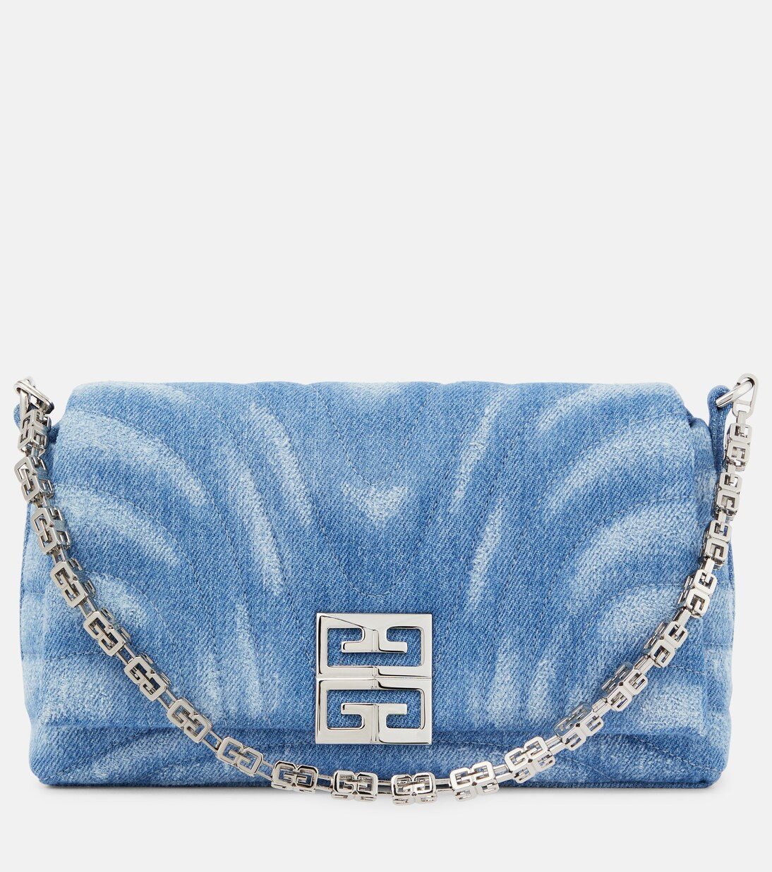 4G Soft Small denim shoulder bag | Mytheresa (US/CA)