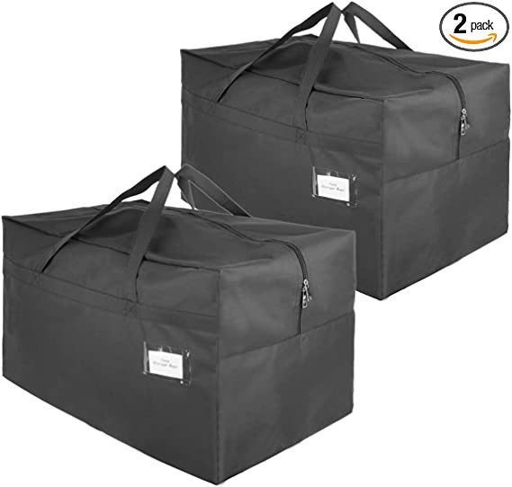 Large Storage Moving Bags for Air Mattress Comforter Out Door Pillow Holiday Decorations, Water-R... | Amazon (US)