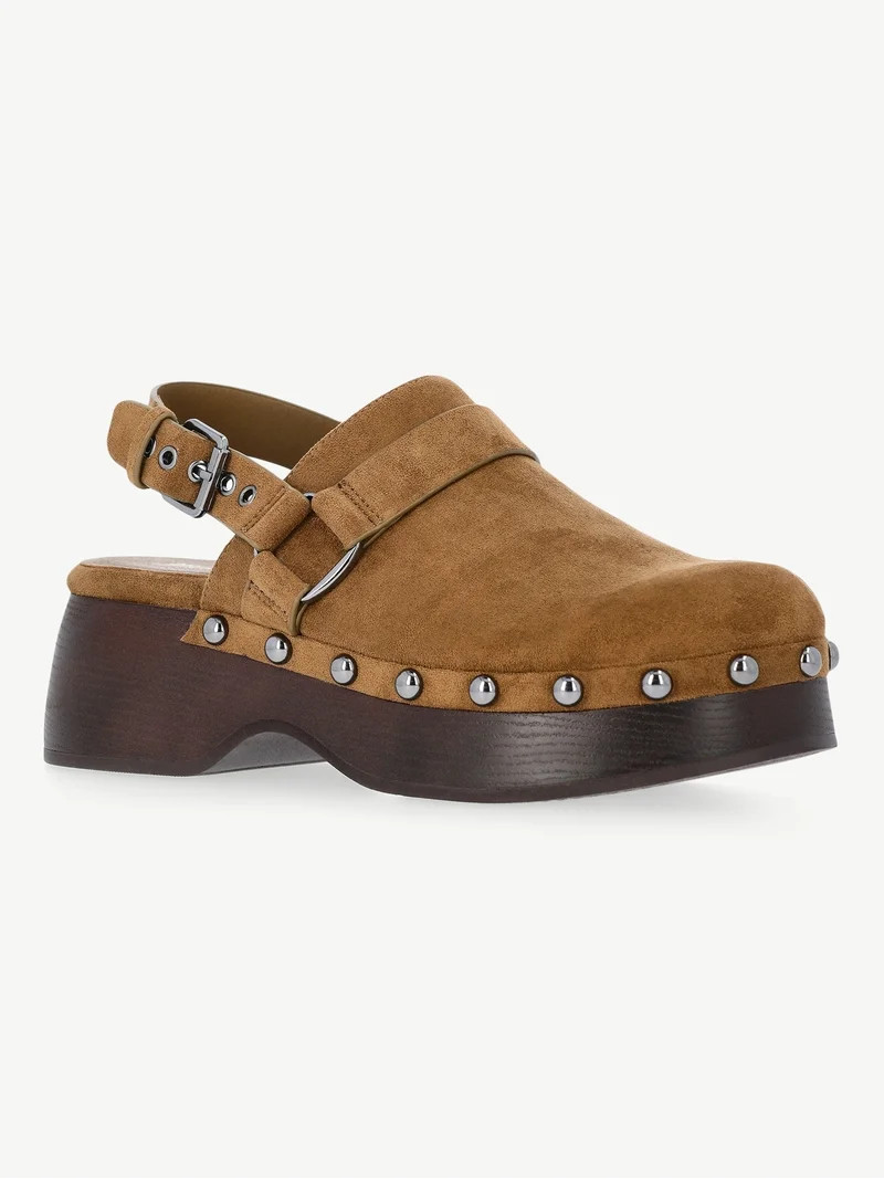 No Boundaries Women's Chunky Clogs | Walmart (US)