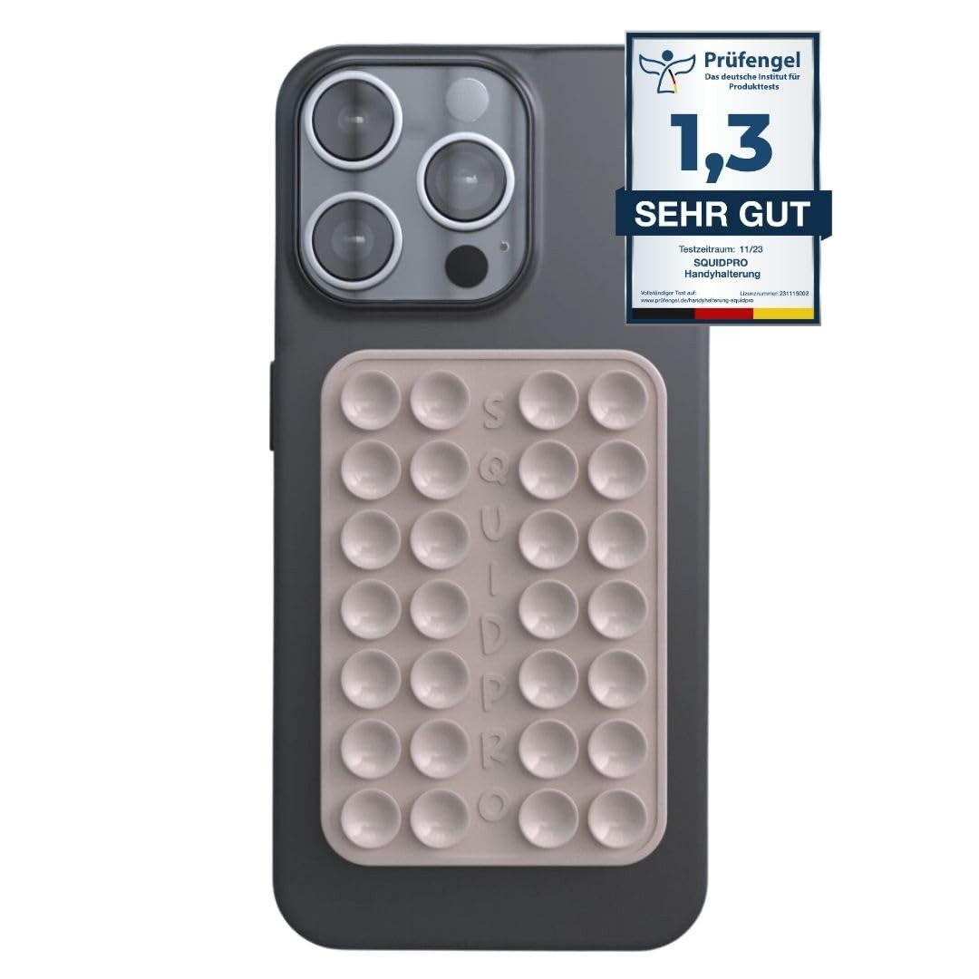 Silicone Suction Cup Mobile Phone Holder, Self-Adhesive, Compatible with All Standard iPhone and ... | Amazon (DE)