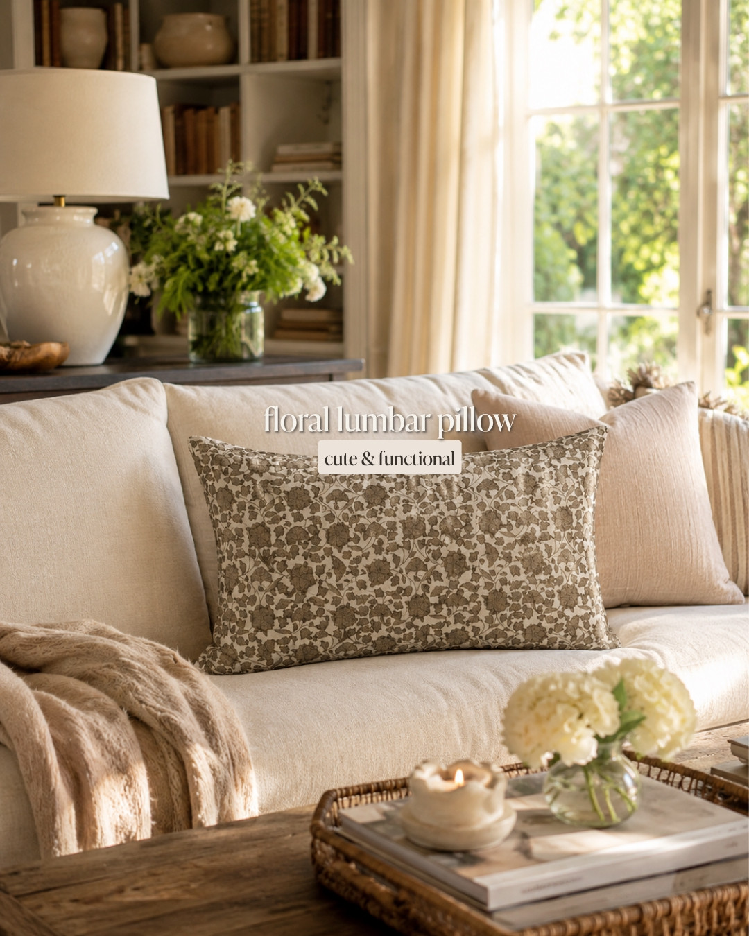 The Lavelanet linen pillow from Lulu & Georgia is one of those pieces that makes your whole sofa look intentional. Handmade, block print, 100% linen – it's the pattern mixing sweet spot for any warm neutral living room. Down insert included! 🤍 

 #LTKHome